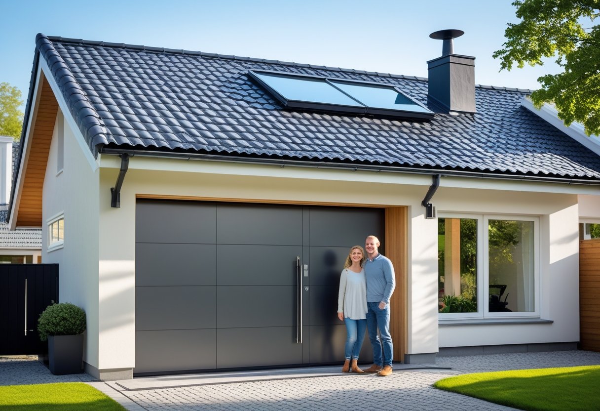 Saadan vaelger du den perfekte tagdaekning og en smuk staaldør til dit hjem i Ringkoebing